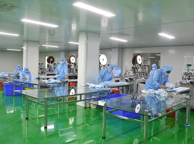 口罩潔凈生產(chǎn)車間 口罩潔凈生產(chǎn)車間